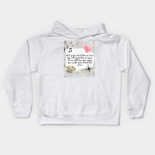 The Chain Fleetwood Mac Lyrics Print Kids Hoodie